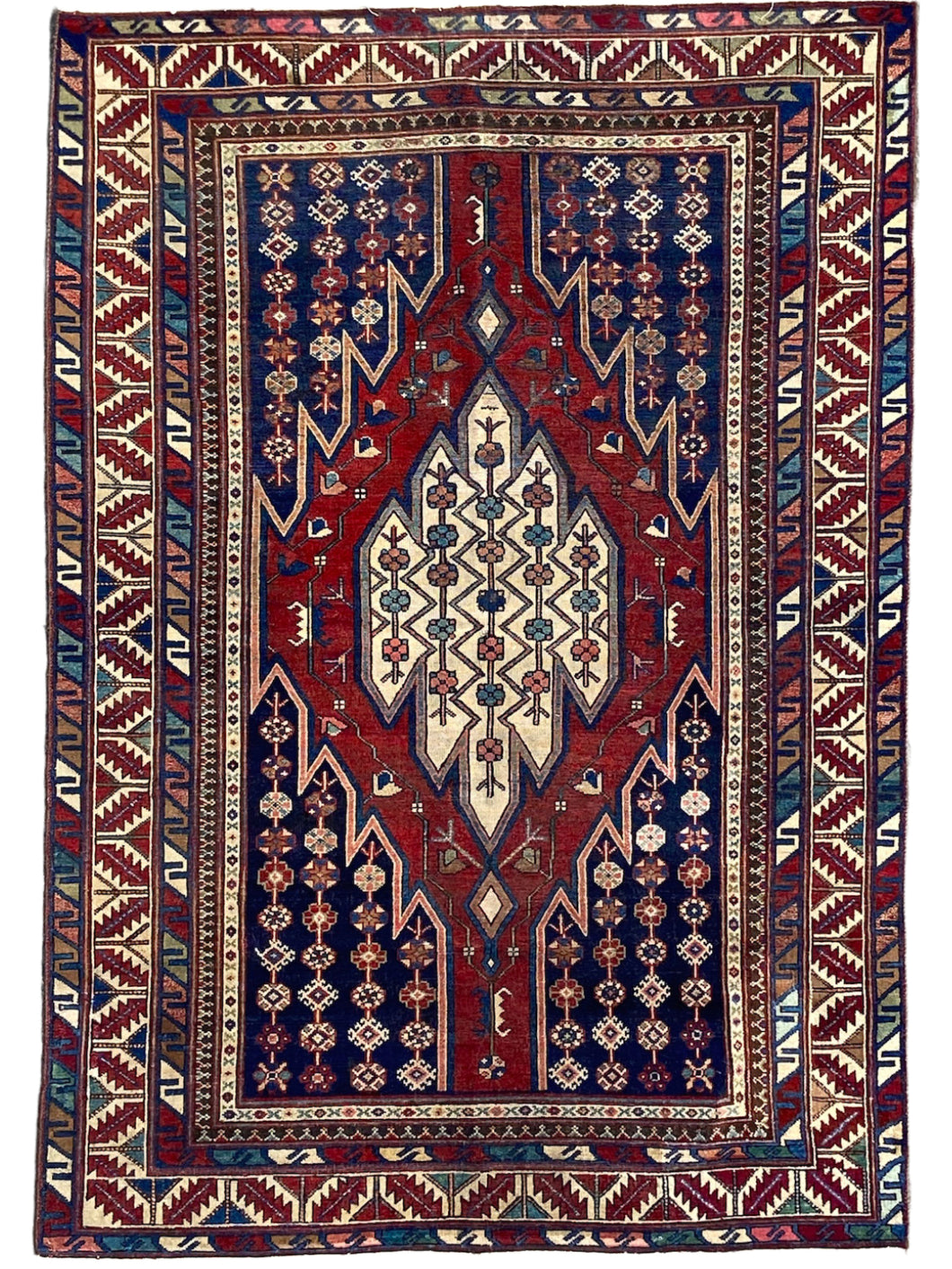 Farrah - Antique Mazaghan Persian Rug