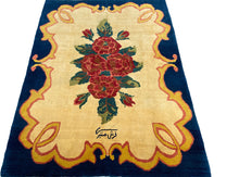 Carregar imagem no visualizador da galeria, Edwin - New Moshiri Rose Bouquet Persian Rug
